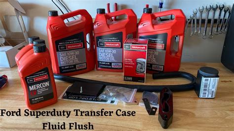 f250 transfer case fluid